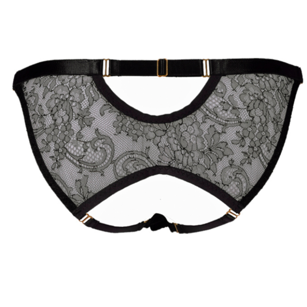 Annabel Lace Mini Brief on white background