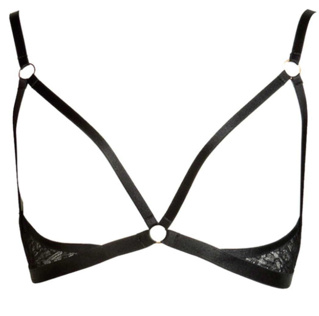 Annabel Harness Bra white background