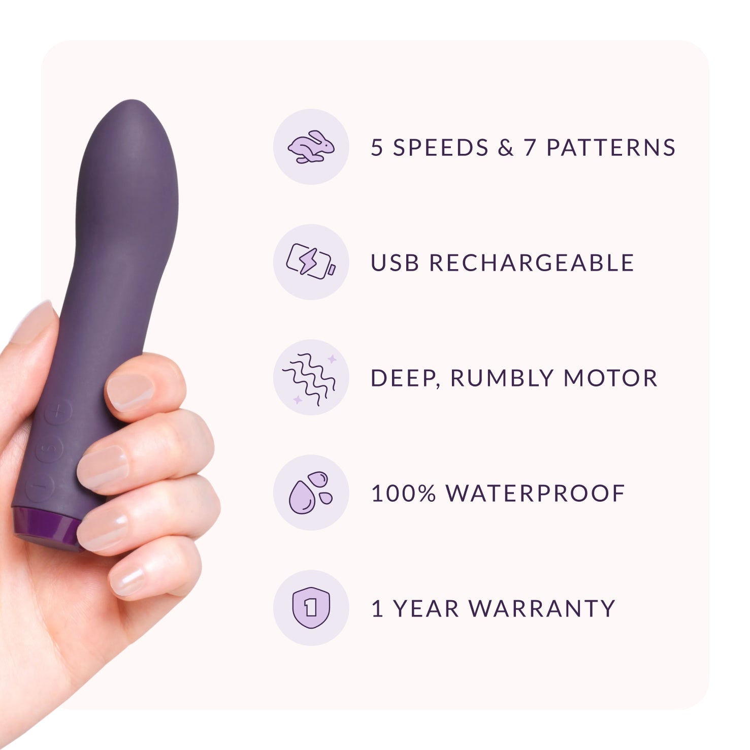 G-Spot Bullet Vibrator for Intense Pleasure