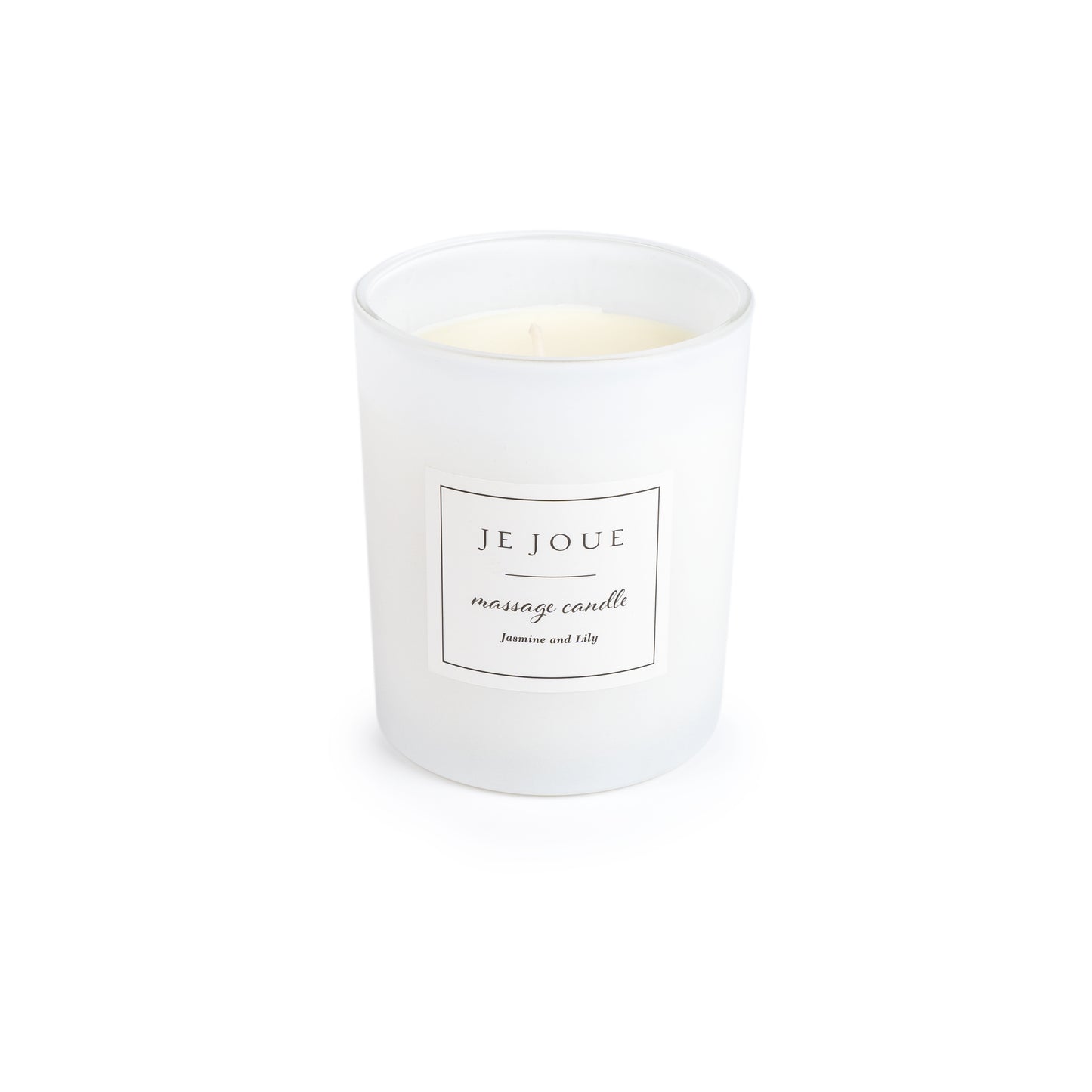 Je Joue Jasmine and Lily Massage Candle
