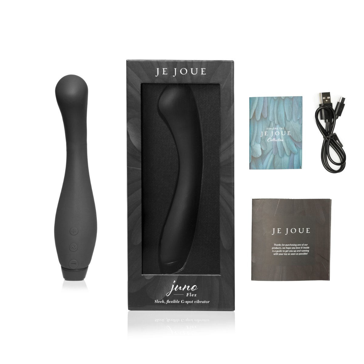 Juno Flex G-Spot Vibrator with Body Flex Technology