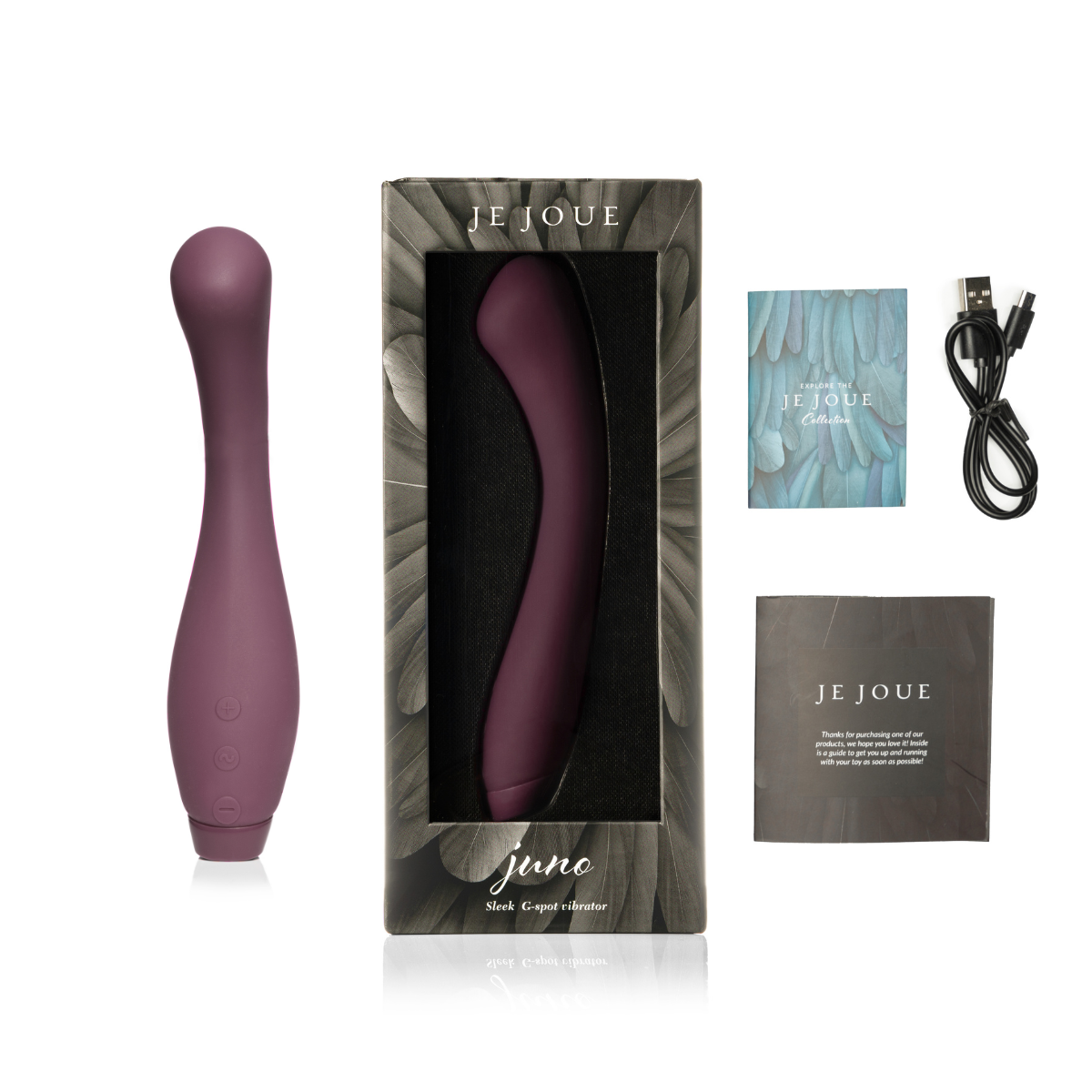 Juno G-Spot Vibrator Squishy Tip for Targeted Stimulation