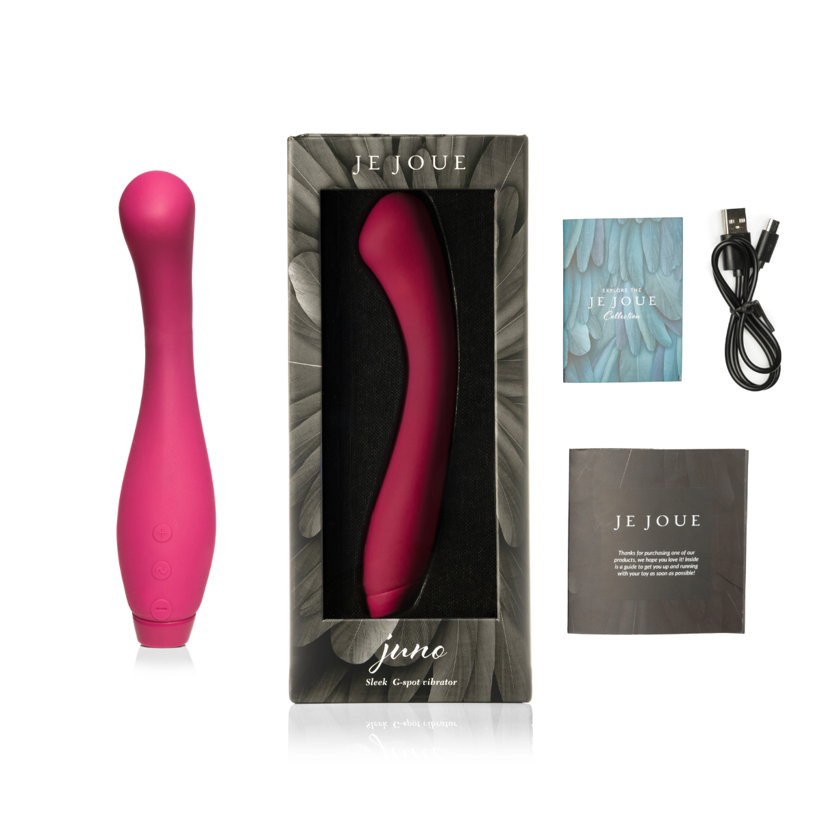 Juno G-Spot Vibrator Squishy Tip for Targeted Stimulation